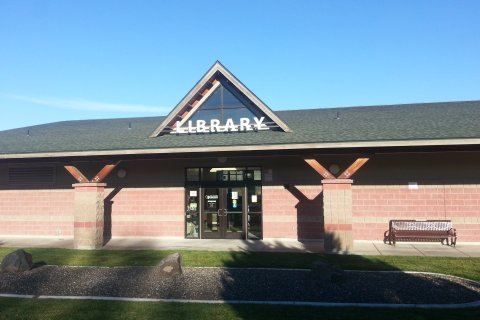 Benton City Library Exterior View