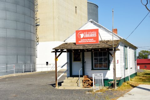 Kahlotus Library Exterior View