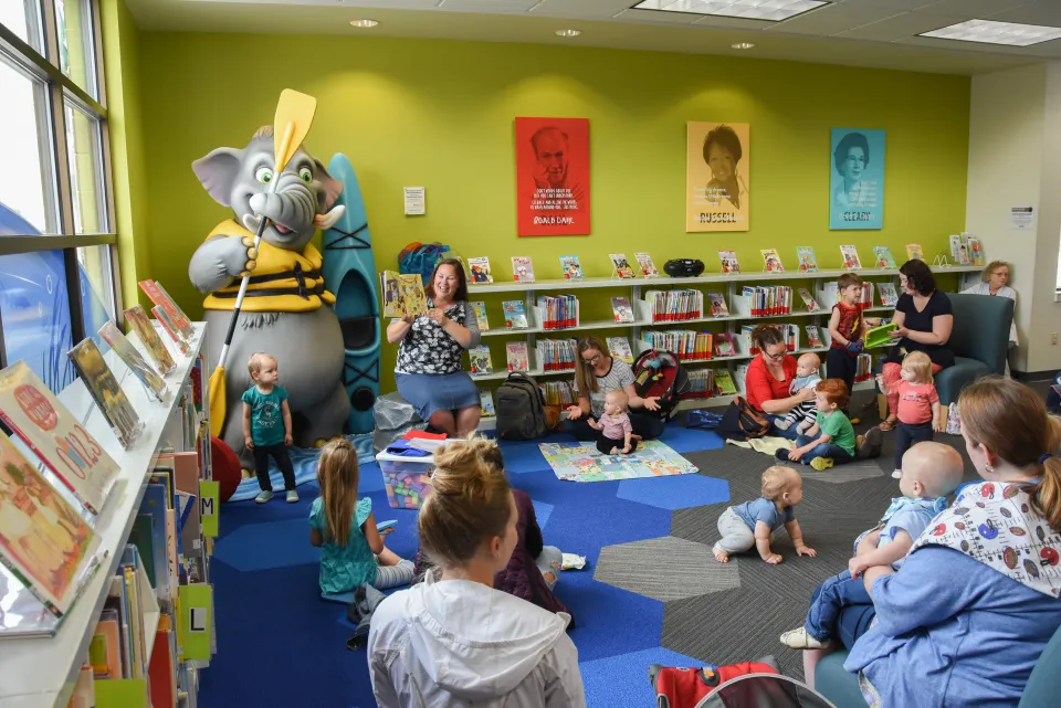 Storytime at Mid-Columbia Libraries